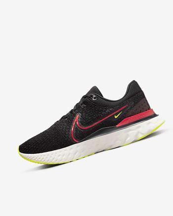Nike React Infinity Run Flyknit 3 Negros Rojos Rojos | MX 2722